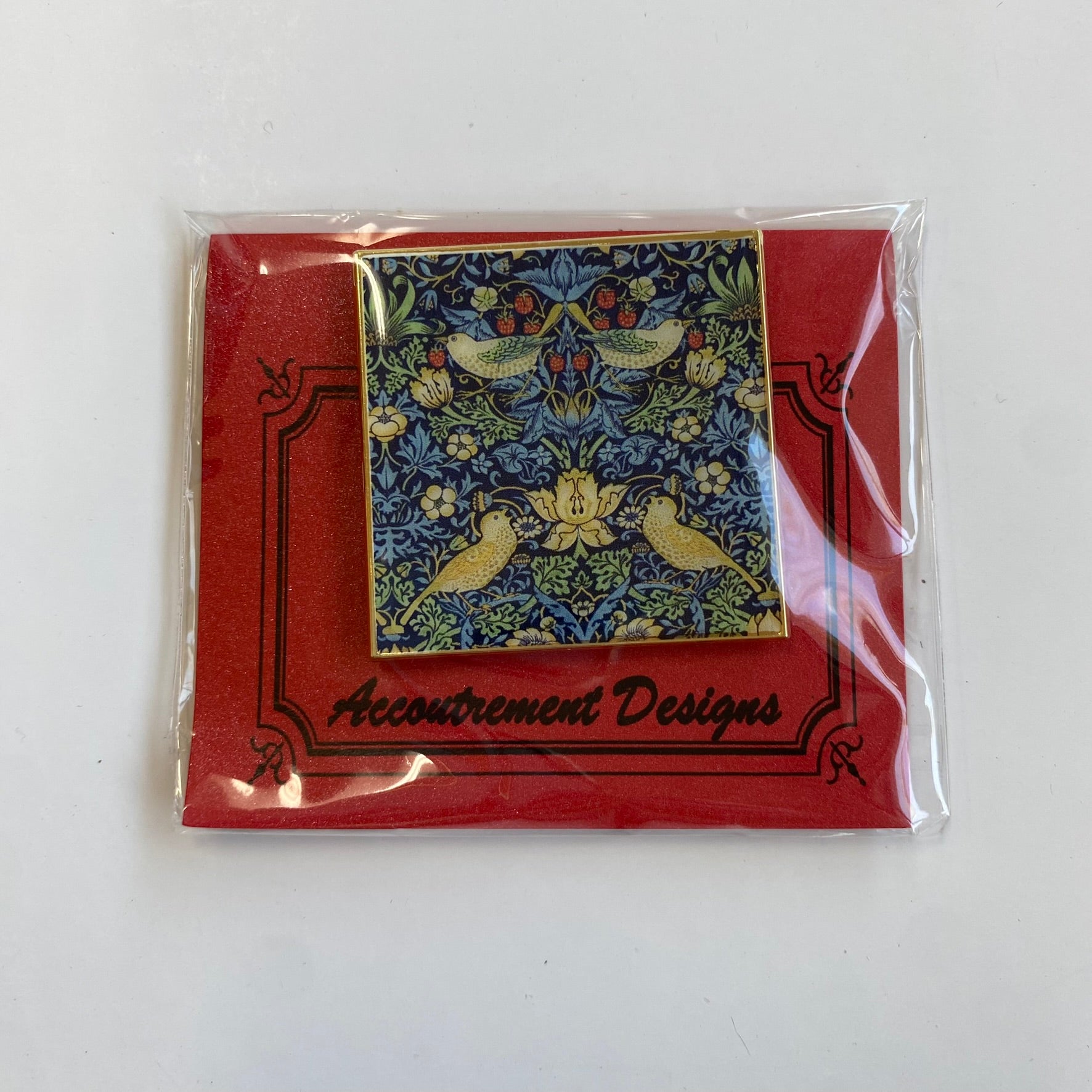 Jacobean Birds Needle Minder - KC Needlepoint