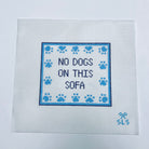 No Dogs on This Sofa Canvas - KC Needlepoint