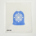 Snowflake Bell Needlepoint Canvas - KC Needlepoint