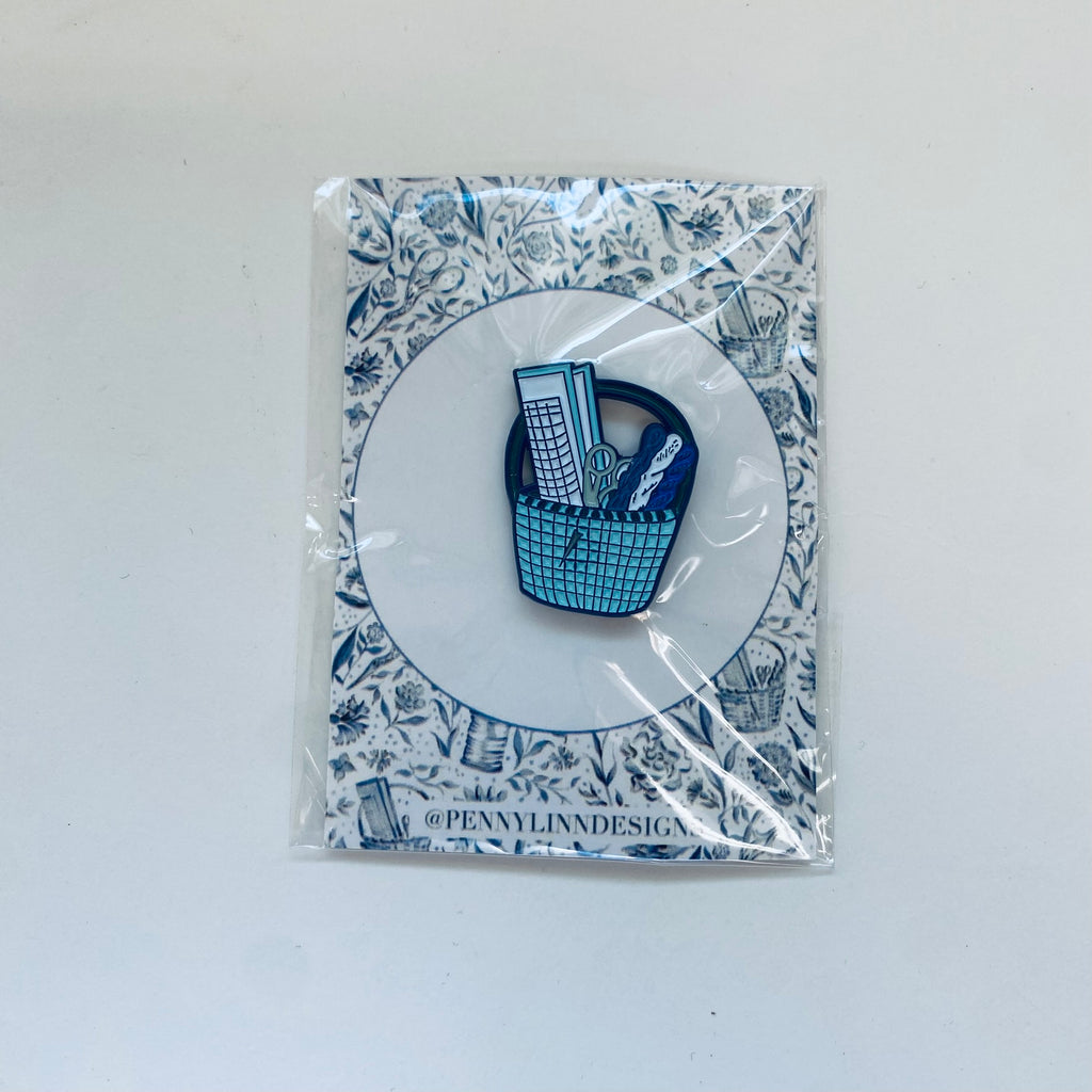 Needlepoint Basket Needle Minder - KC Needlepoint