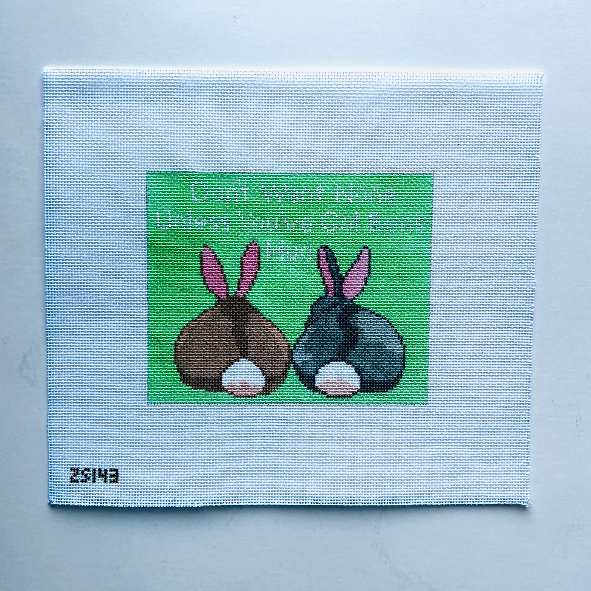 Got Buns Canvas - KC Needlepoint