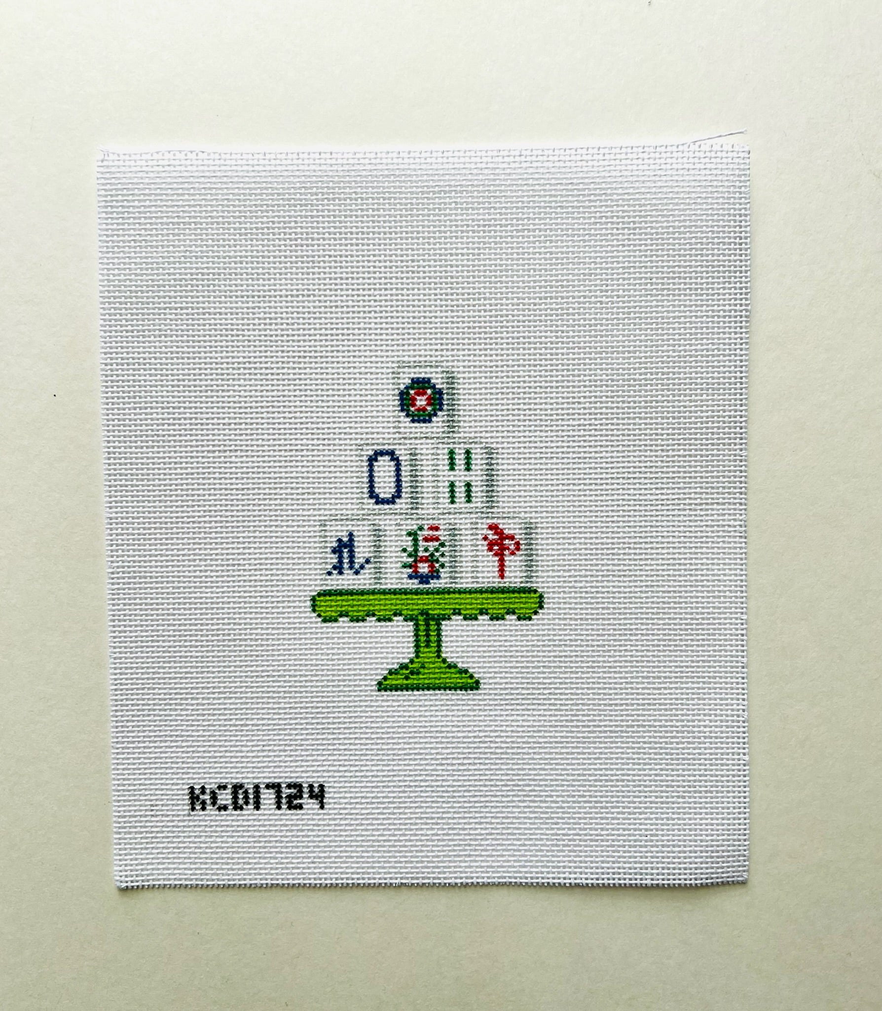 Tipsy Tower Magical Mahjong Canvas - KC Needlepoint