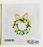 Easter Wreath Canvas - KC Needlepoint