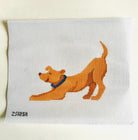 Big Stretch Puppy Canvas - KC Needlepoint