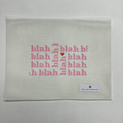 blah blah blah canvas - KC Needlepoint