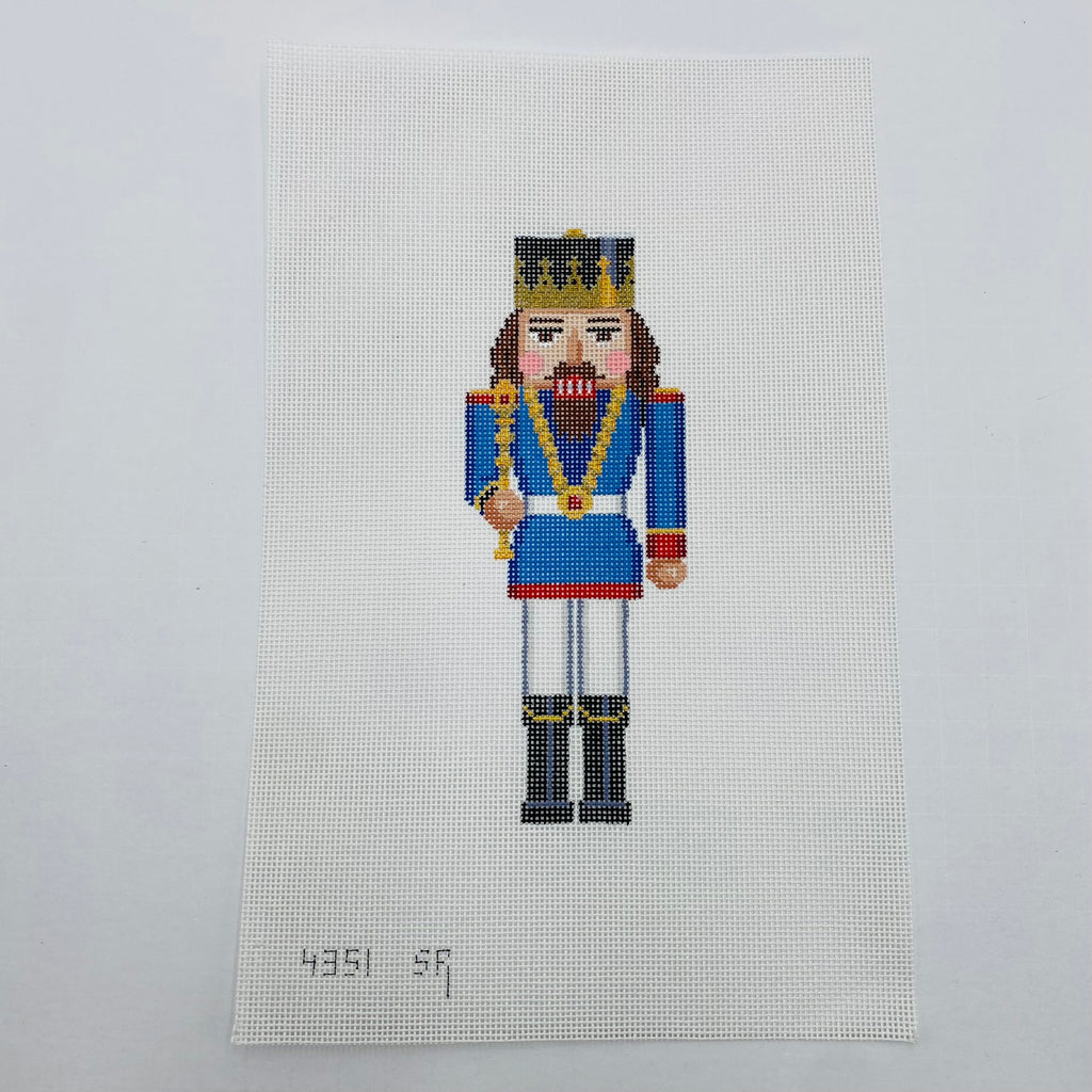 Blue Nutcracker Canvas