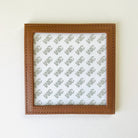 Leather Self Finishing Coaster - KC Needlepoint