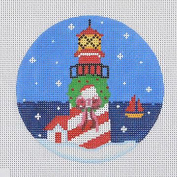 Lighthouse Ornament Canvas