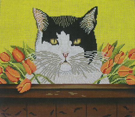 Iris Birkenseer Needlepoint Canvas - KC Needlepoint