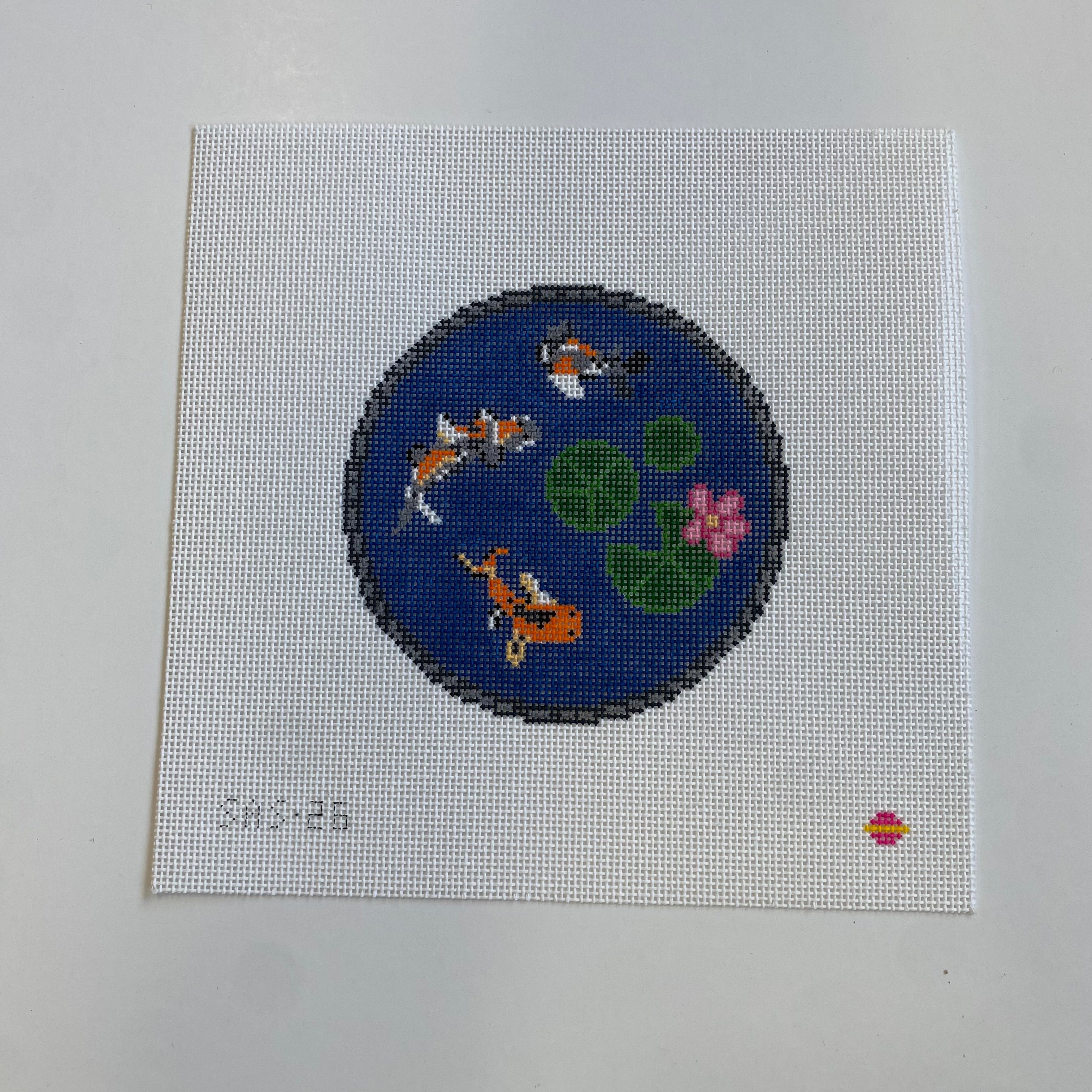 Koi Pond Canvas - KC Needlepoint