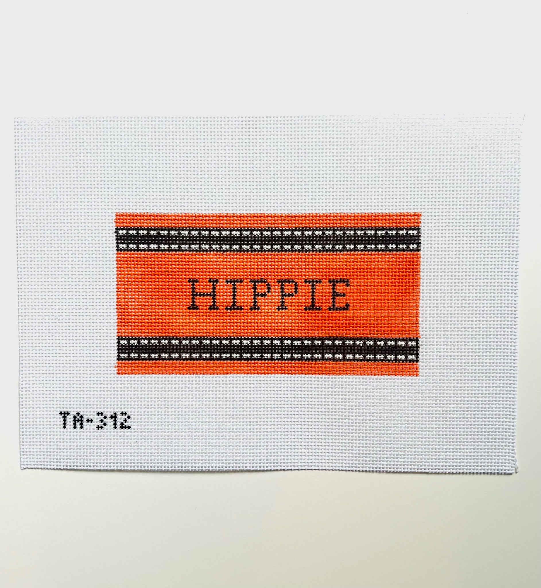 Hippie Eyeglass Case Canvas - KC Needlepoint