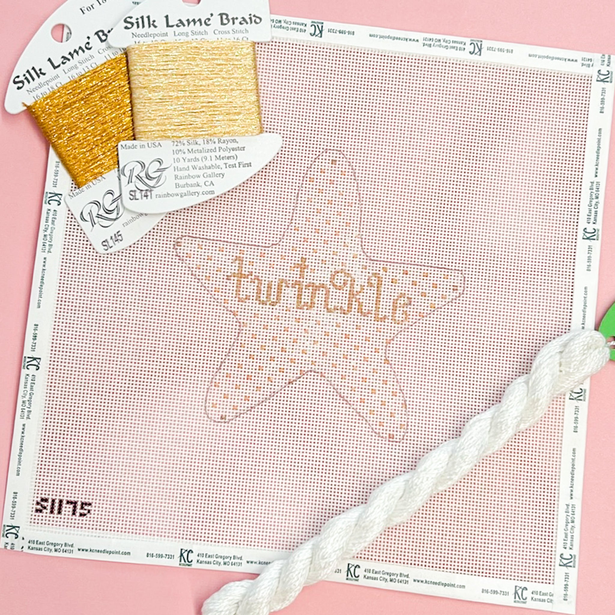 Twinkle Star Kit - KC Needlepoint