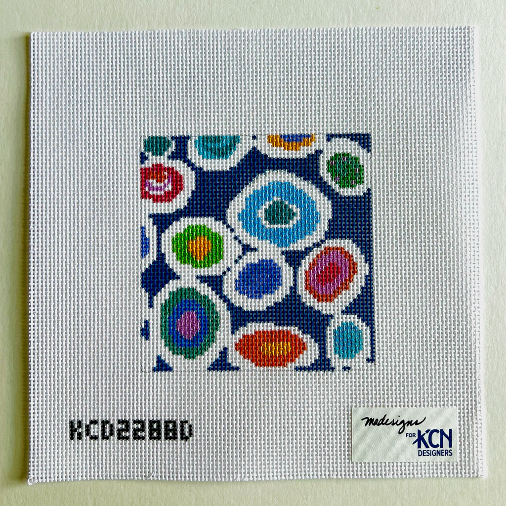 Multi Colored Circles Square