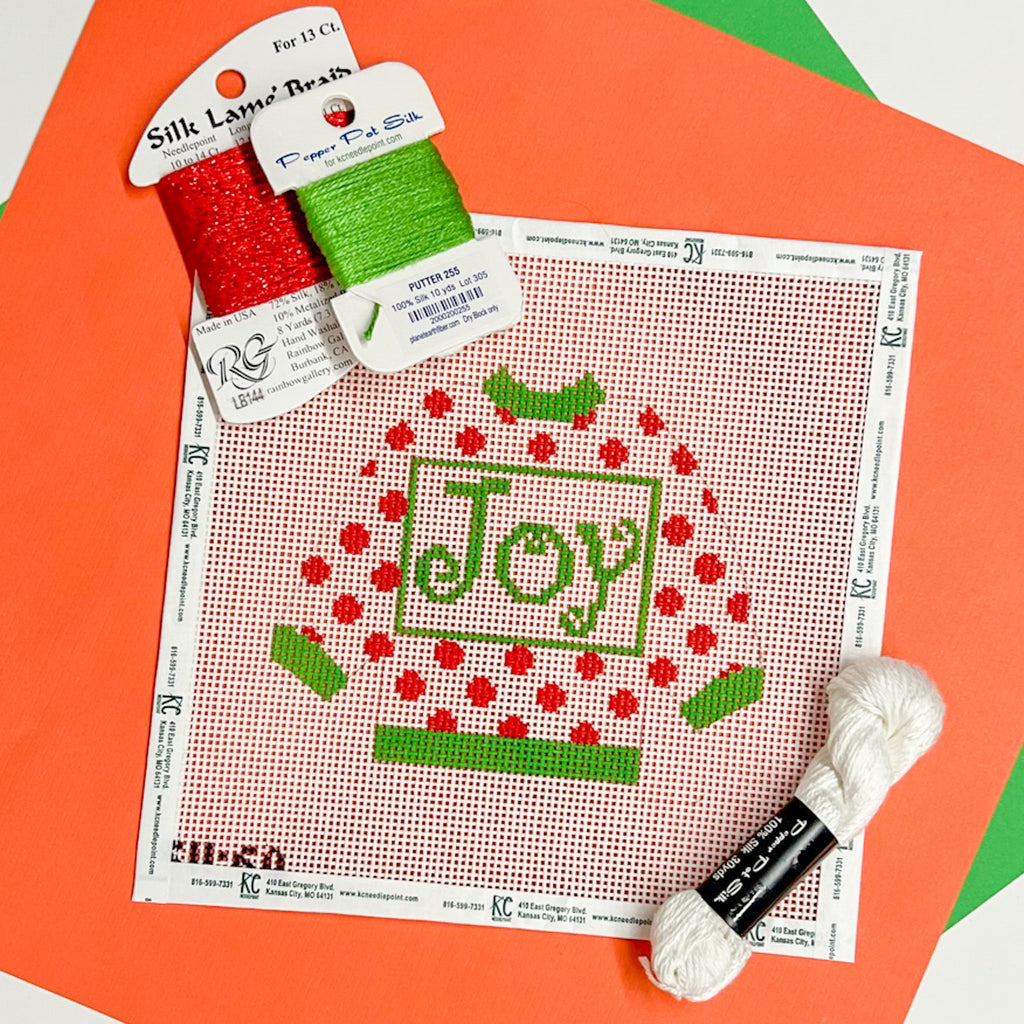 Joy Pullover Sweater Kit - KC Needlepoint