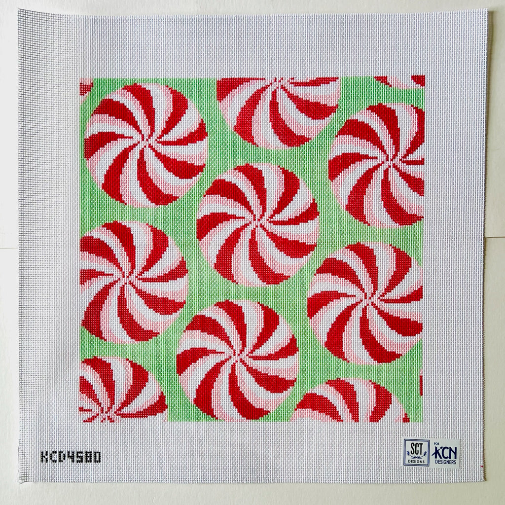 Pillow Mints Green Canvas