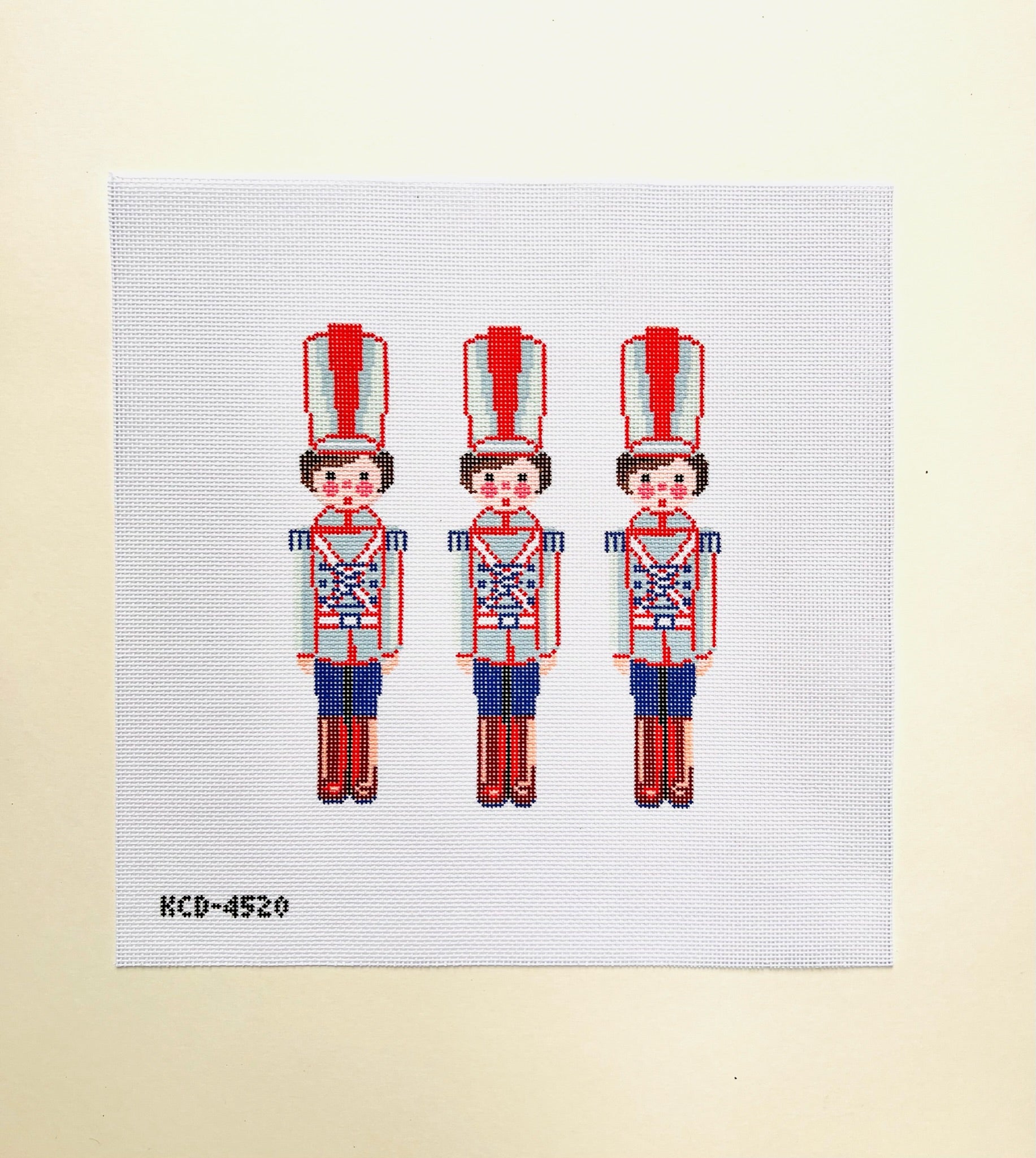 Toy Soldiers Canvas - KC Needlepoint