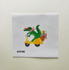 La Dolce Vita Crocodile Canvas - KC Needlepoint