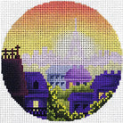 Rooftops of Paris Ornament Canvas - KC Needlepoint