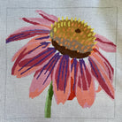 Coneflower Needlepoint Canvas - KC Needlepoint