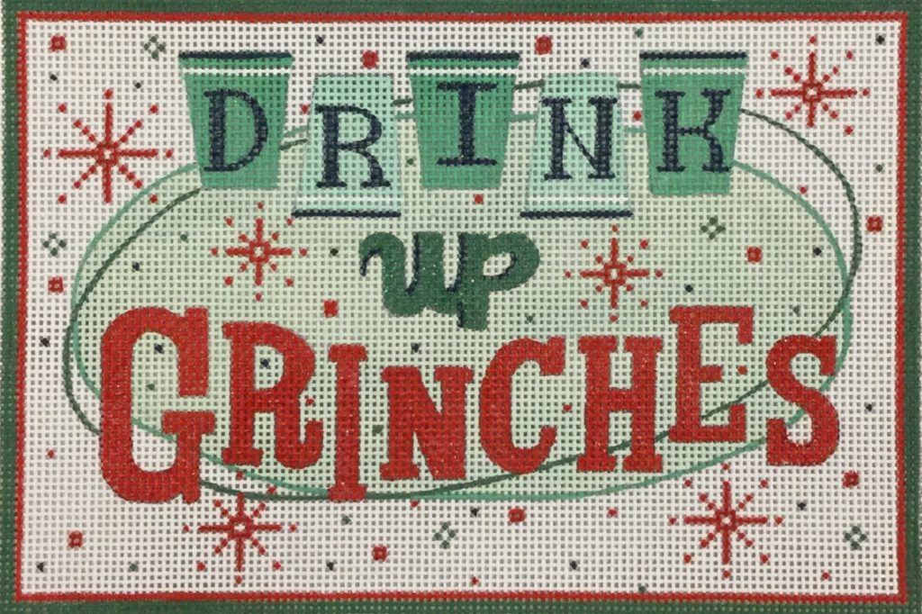 Drink Up Grinches Canvas