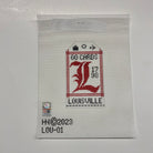 University of Louisville Vintage Travel Tag Canvas - KC Needlepoint