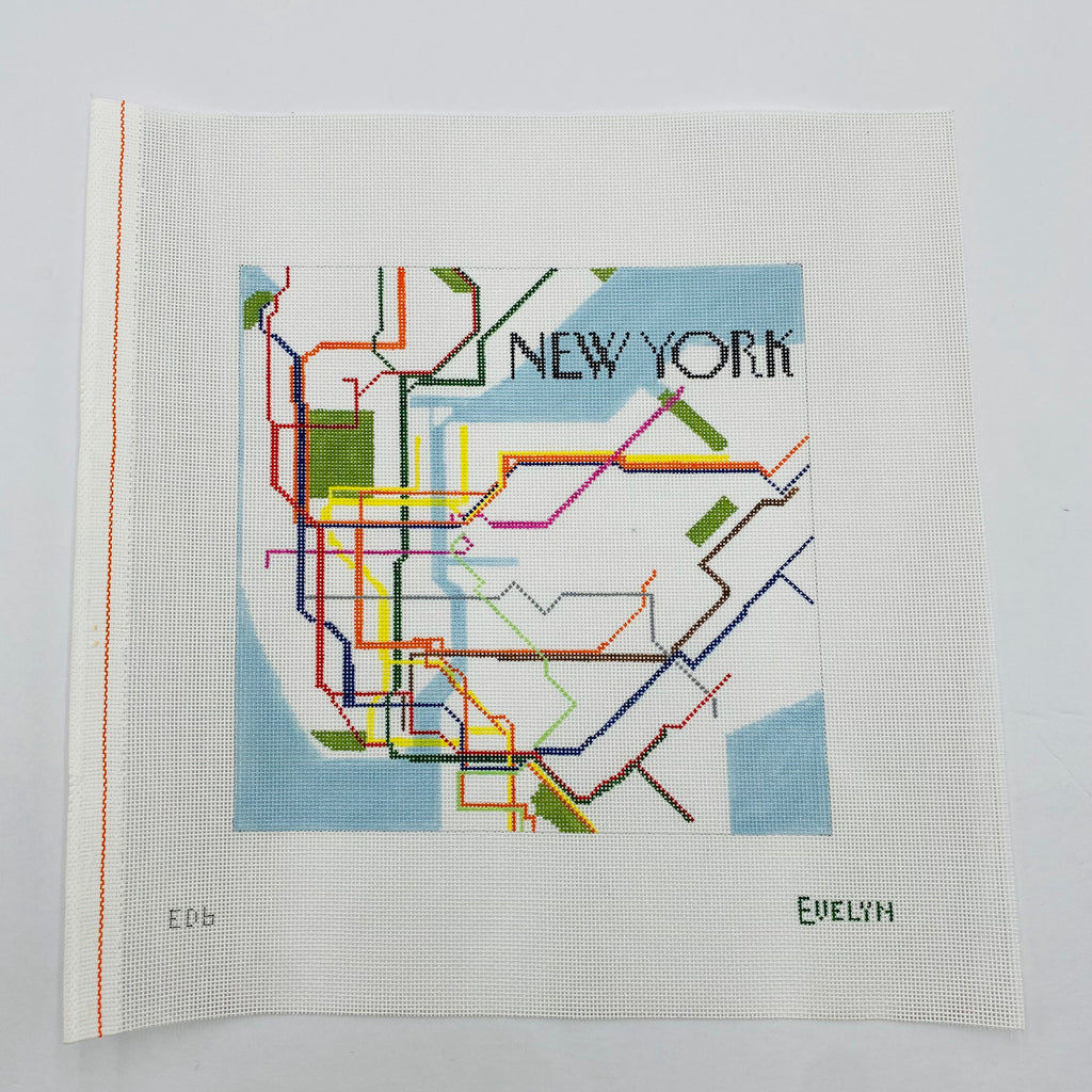 New York Subway Canvas