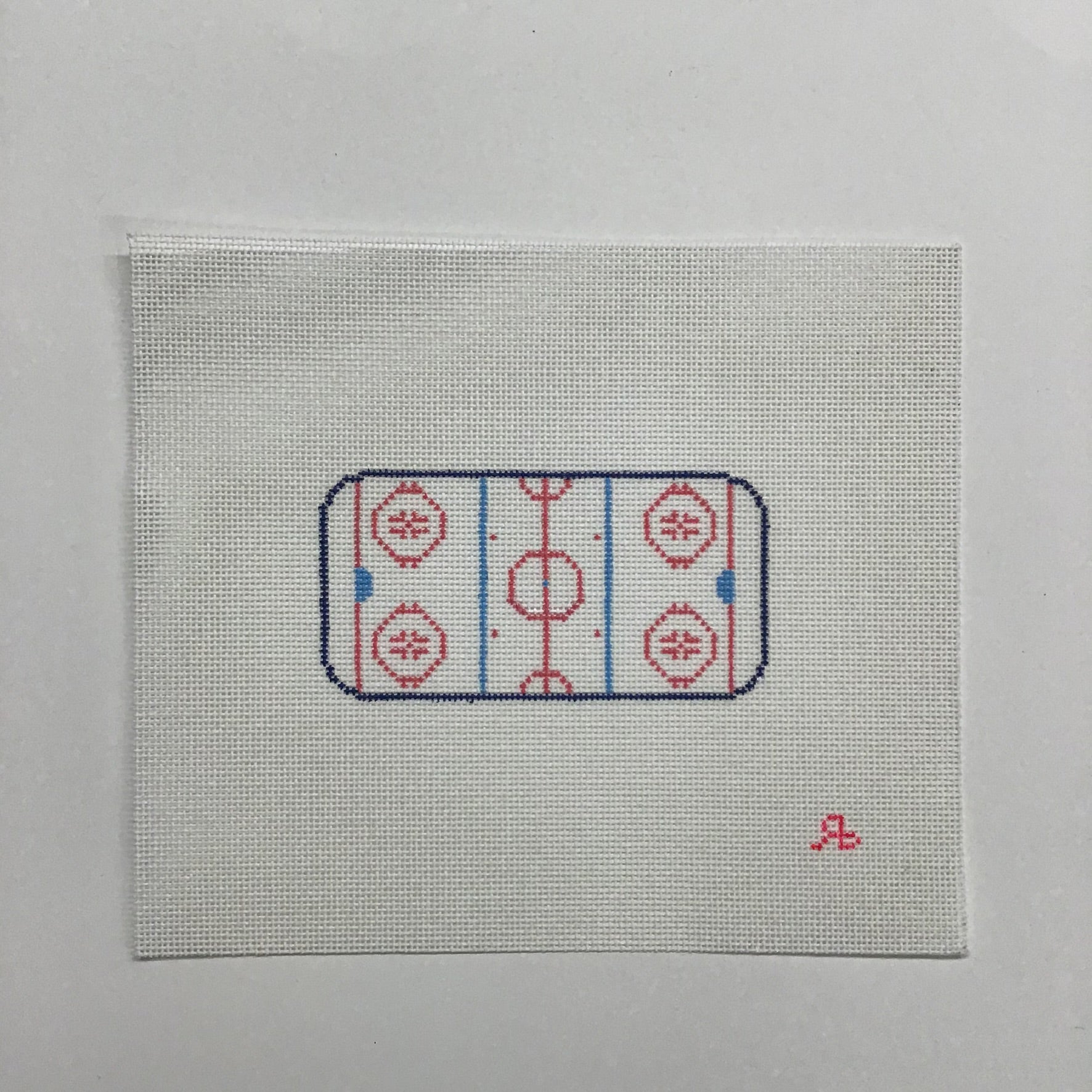 Ice Rink Canvas - KC Needlepoint