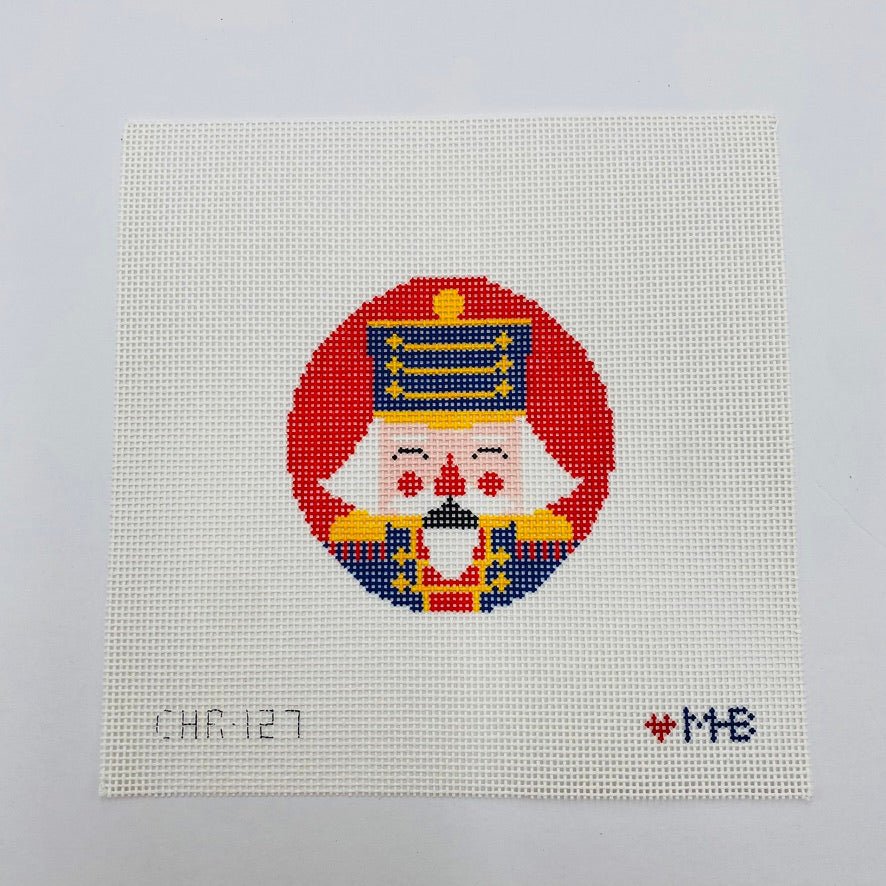 Nutcracker Darcy Round Canvas