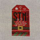 St. Niklaas Vintage Travel Tag Canvas - KC Needlepoint