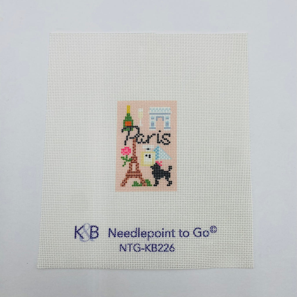 Paris Insert Needlepoint Canvas