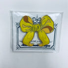 Yellow Bow Needle Minder - KC Needlepoint