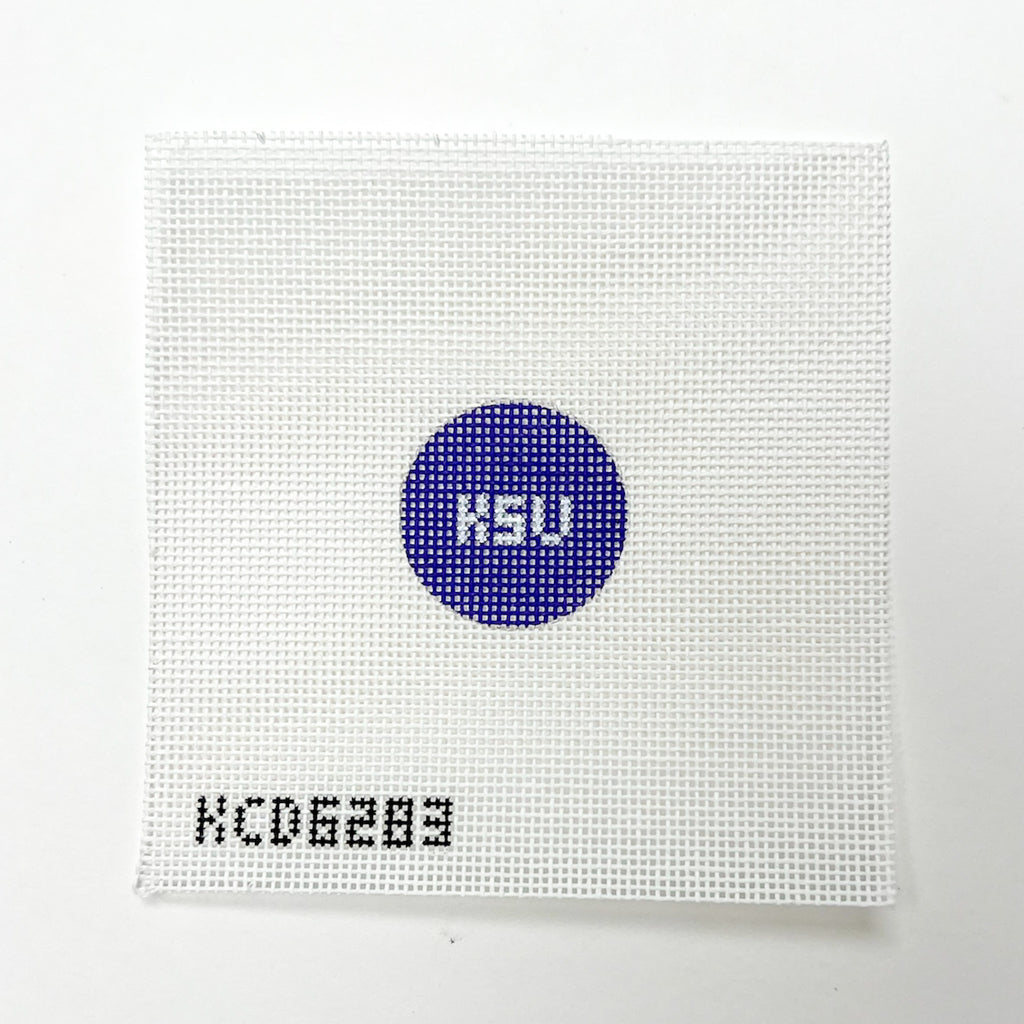 KSU Key Fob Insert Canvas