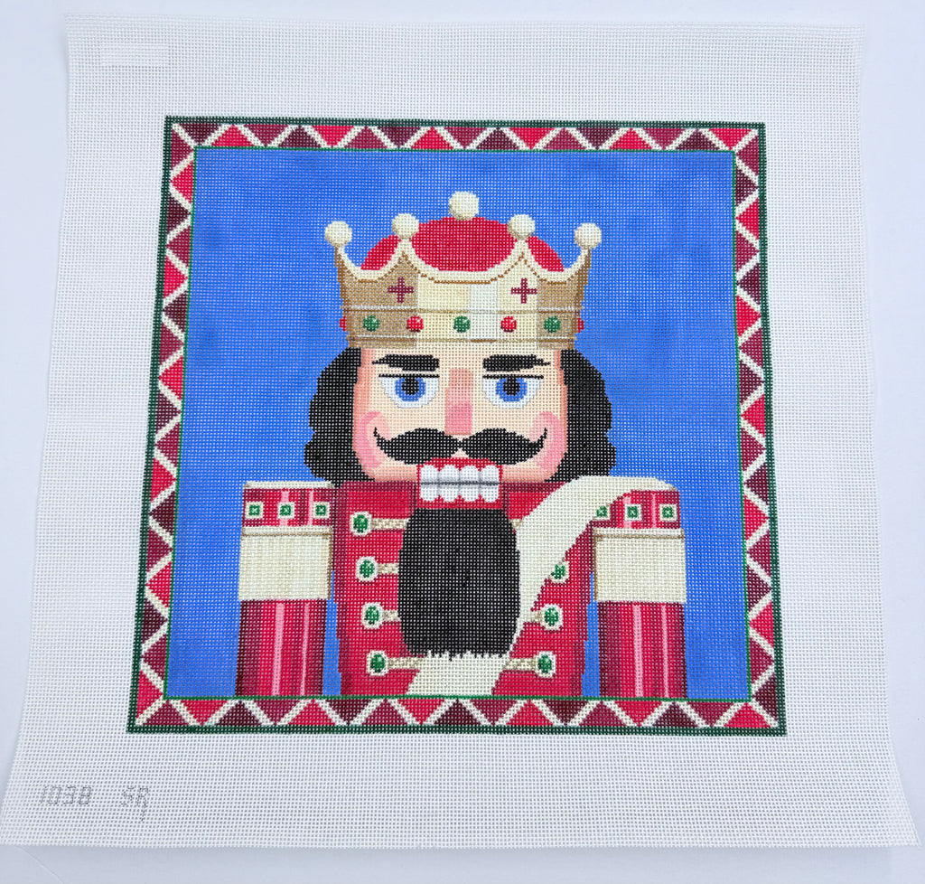 Nutcracker King Square Canvas