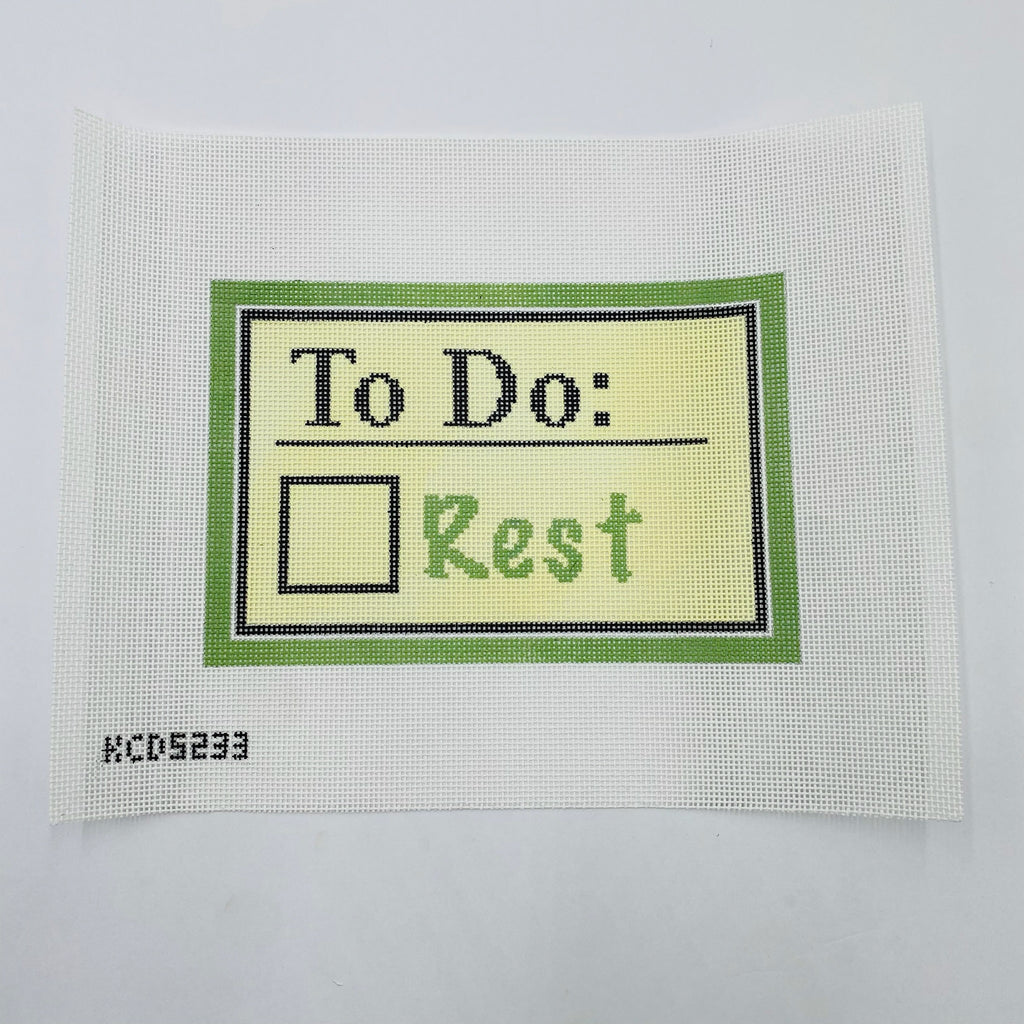 To Do: Rest Canvas