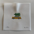 Christmas Cab Canvas - KC Needlepoint