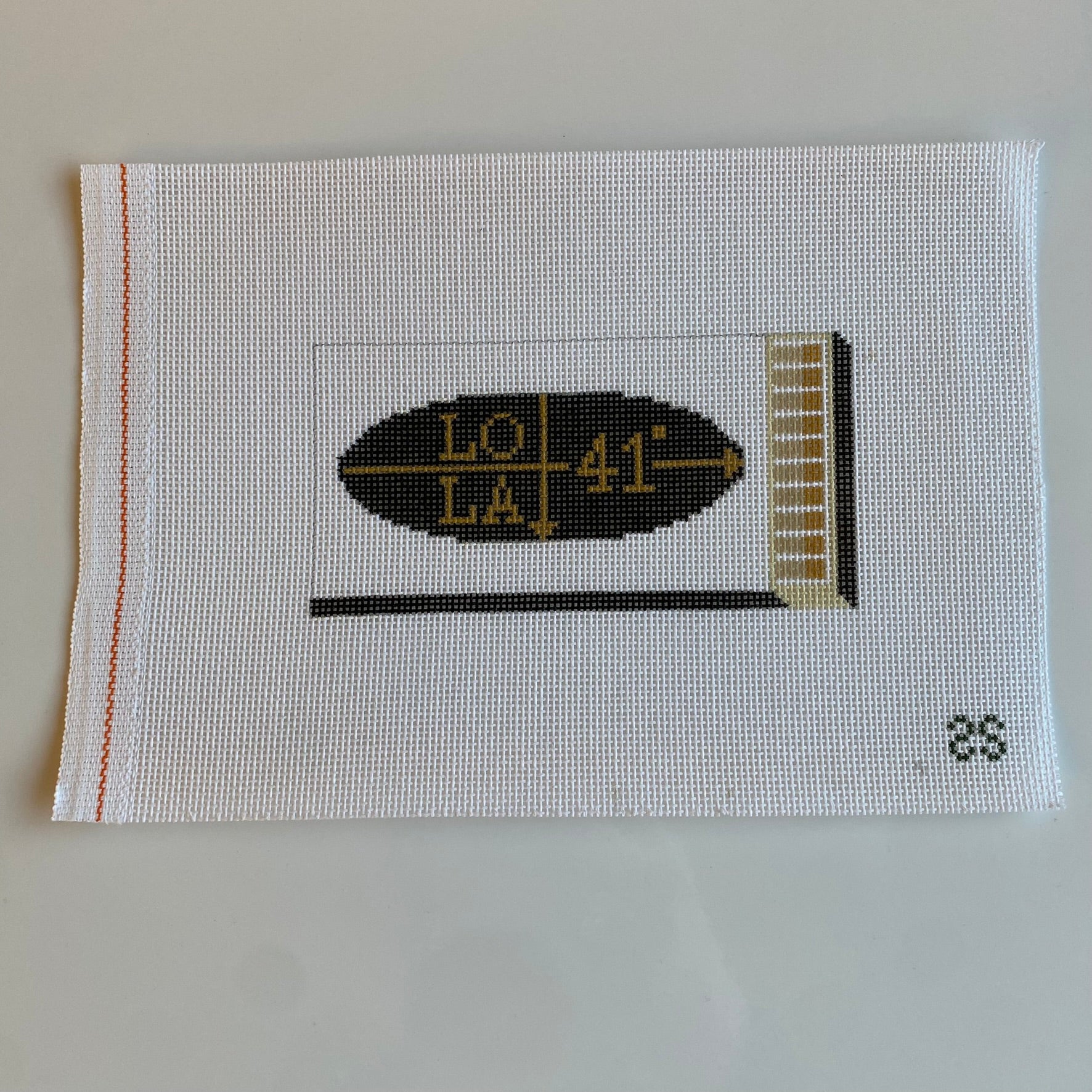 Lola 41 Matchbook Canvas - KC Needlepoint