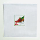 Sled Square Canvas - KC Needlepoint