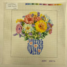 Summer Bouquet #6 Needlepoint Canvas - KC Needlepoint