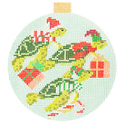 Sea Turtles Needlepoint Canvas - KC Needlepoint