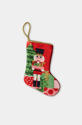 Classic Nutcracker Bauble Stocking - KC Needlepoint