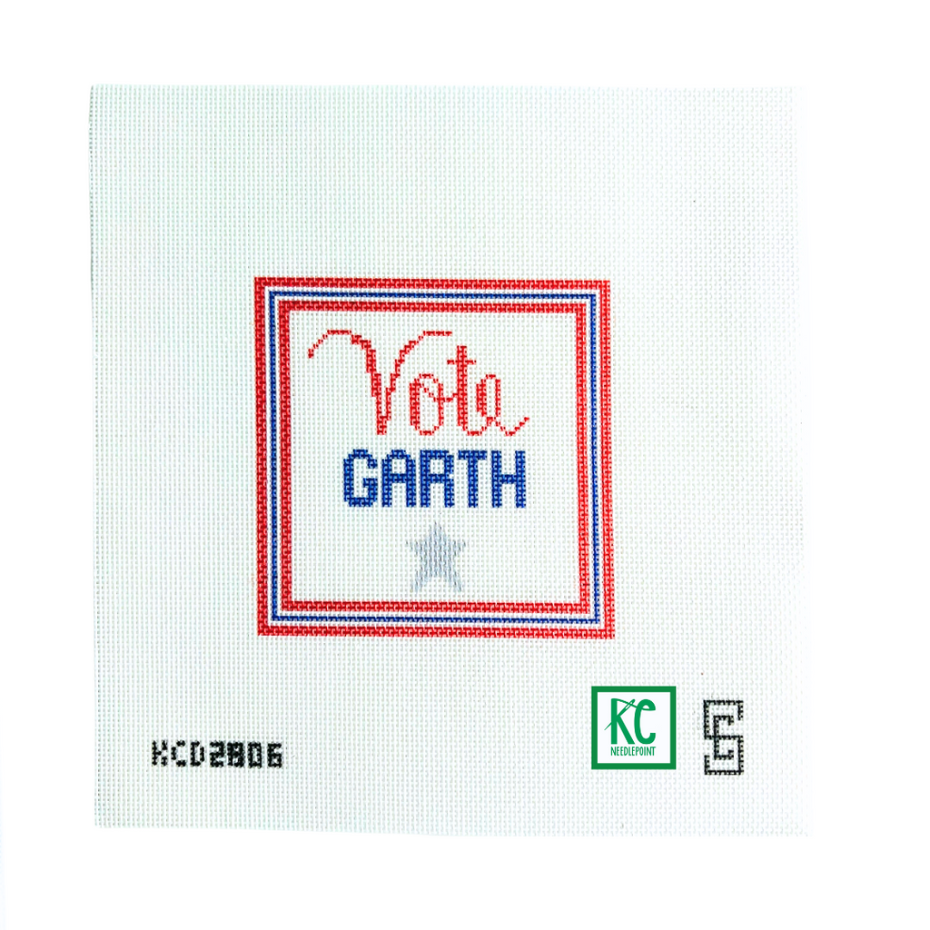 Vote Garth Canvas