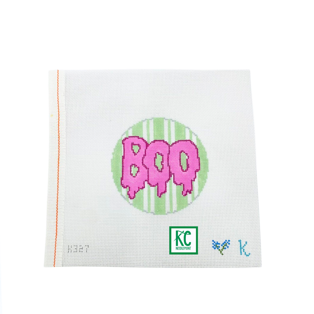 Slime Boo Round Canvas