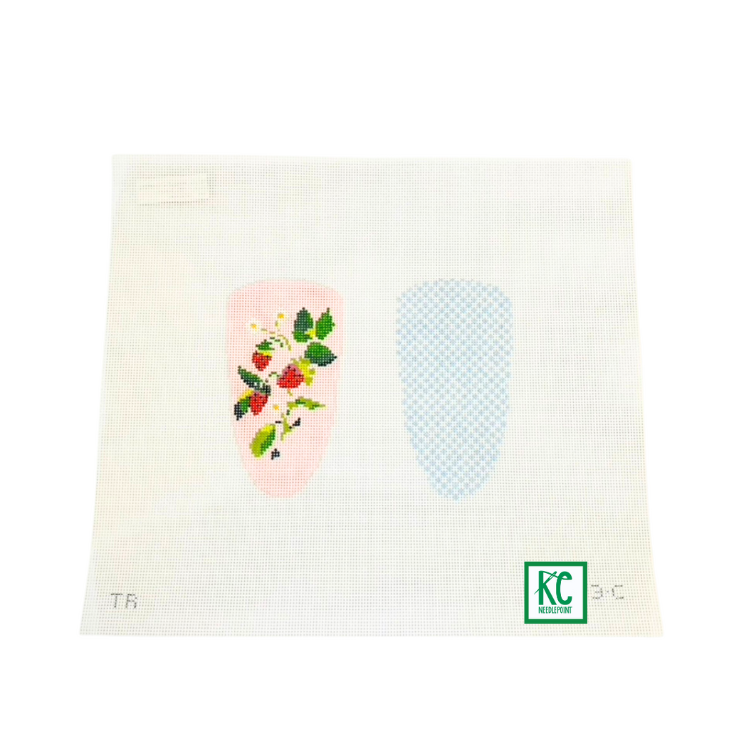 Strawberries Scissor Case Canvas