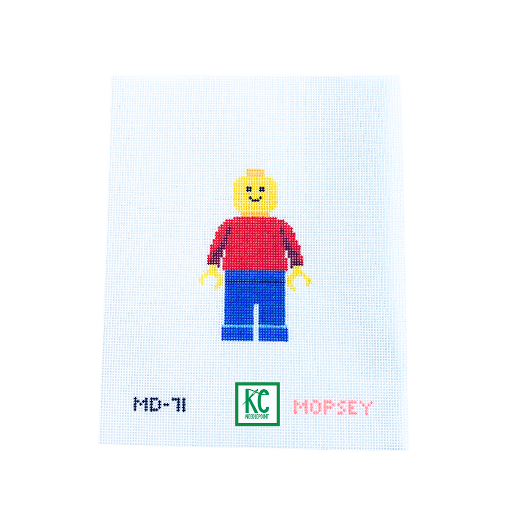 Brick Man Canvas