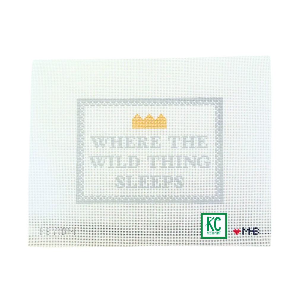 Where the Wild Thing Sleeps Canvas