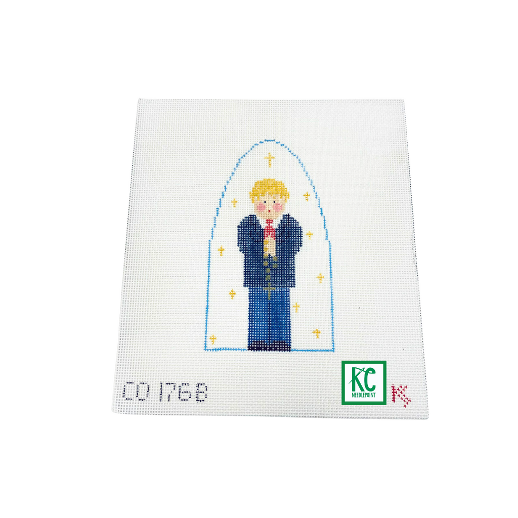 First Communion Boy Canvas