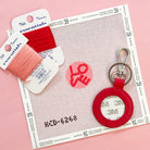 Lovevolve Key Fob Kit - KC Needlepoint