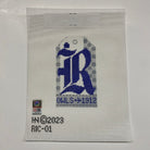 Rice University Vintage Travel Tag Canvas - KC Needlepoint