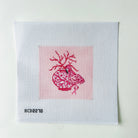 Flamingo and Fire Canvas - KC Needlepoint