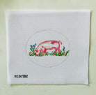 Pink Pig Canvas - KC Needlepoint